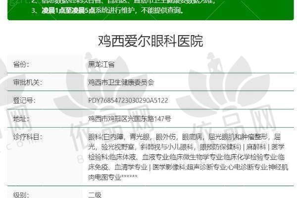 鸡西爱尔眼科医院医生团队